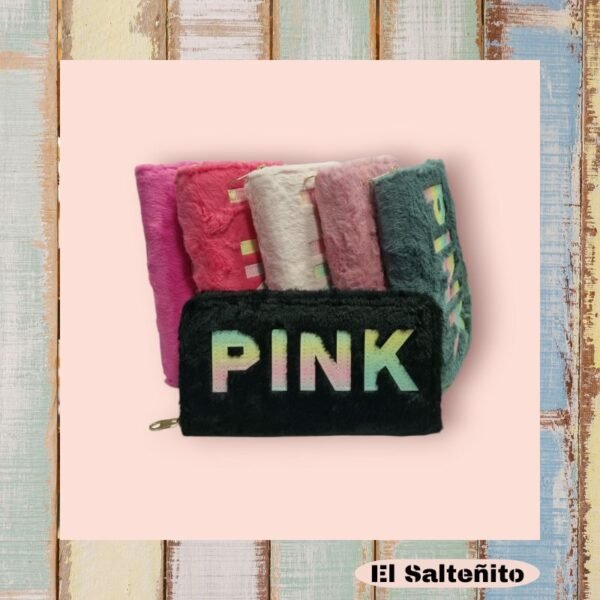 Billetera de Piel - PINK