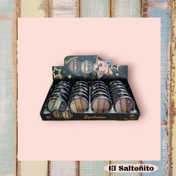 Paleta de Sombras trio