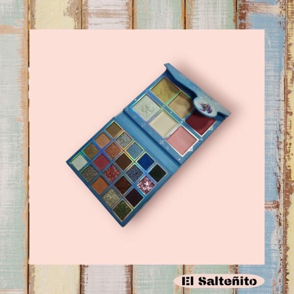 Paleta de Sombras, Glitter, Rubor, Contorno e Iluminador - Stitch