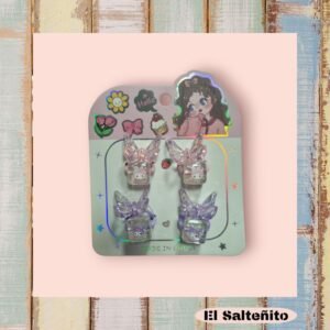 Set de Colitas Kuromi