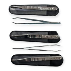 Pinza de acero quirúrgico