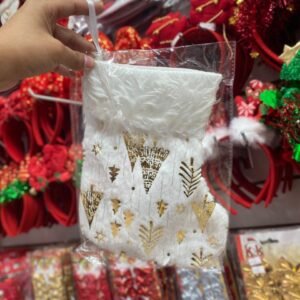 MEDIAS MEDIANA 23CM BLANCO MINIMALIST