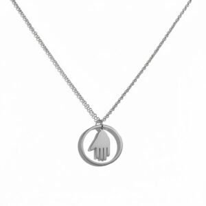 Cadenita con dije giratorio 50cm